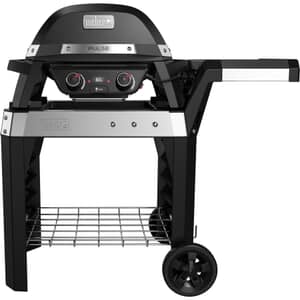 Weber PULSE 2000 Black with Cart Electric Grill