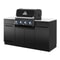 Broil King Baron 420i Shadow Modular Outdoor Kitchen Gas BBQ 4