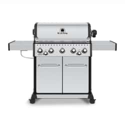 Broil King Baron S590 IR Stainless Steel Gas BBQ + FREE COVER