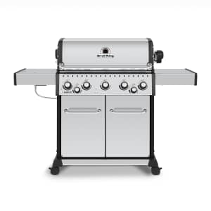 Broil King Baron S590 IR Stainless Steel Gas BBQ PLUS FREE COVER
