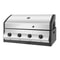 Cadac Meridian 4 Burner Built In Stainless Steel (982241-40) - BBQ World