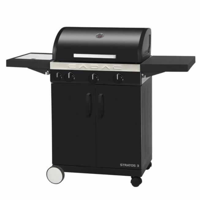 Cadac Stratos 3 Burner Black With Side Burner Gas BBQ (98700-33) - BBQ ...