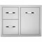 Sunstone Double Drawer Trash Combo 2