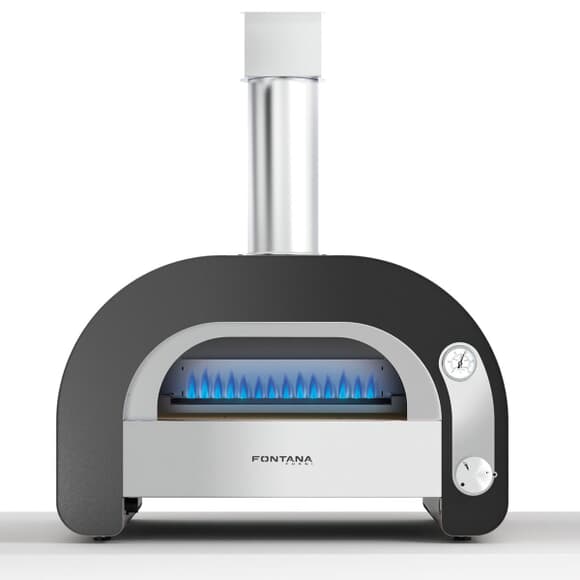 Fontana Maestro 60 Counter Top Gas Fired Pizza Oven - Pearl Grey