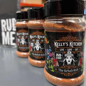 Angus and Oink Kellys Kitchen Kebab Rub -  200g 