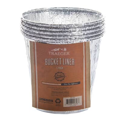 Traeger Grease Bucket Liner 5 Pack