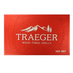 Traeger Orange Grill Mat