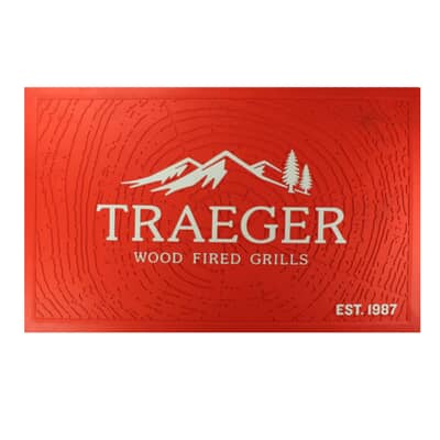 Traeger Orange Grill Mat