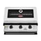 BeefEater Discovery 1200S Series 3 Burner Stainless Steel Hood Built In Gas BBQ 1