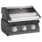 BeefEater Discovery 1600E Series Dark 3 Burner Built In Gas BBQ 2