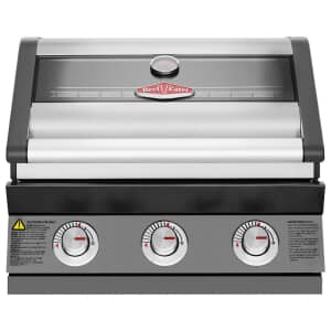 BeefEater Discovery 1600E Series Dark 3 Burner Built In Gas BBQ