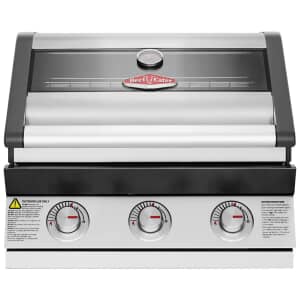 BeefEater Discovery 1600S Series Stainless 3 Burner Built In Gas BBQ