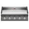BeefEater Discovery 1600E Series Dark 5 Burner Built In Gas BBQ 1