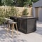 Buschbeck Derby Outdoor Kitchen Island In Grey 2