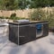 Buschbeck Derby Outdoor Kitchen Island In Grey 5