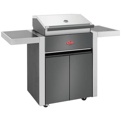 BeefEater Discovery 1700 3 Burner And Side Burner Trolley Gas BBQ