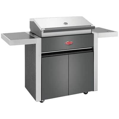 BeefEater Discovery 1700 4 Burner And Side Burner Trolley Gas BBQ
