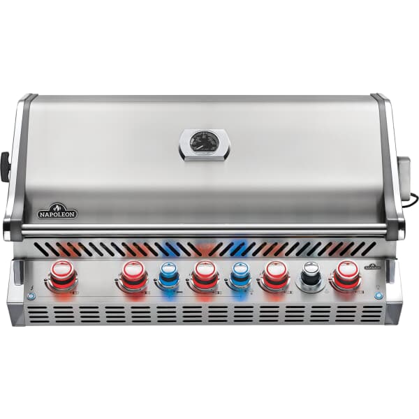 Napoleon Built In Prestige Pro 665 Propane Gas BBQ - INCLUDES COVER AND ROTISSERIE