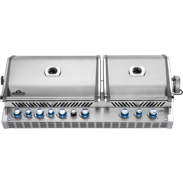 Napoleon Built In Prestige Pro 825 Propane Gas BBQ - INCLUDES COVER AND ROTISSERIE