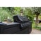 Napoleon Built In 300 Series Phantom Matte Black Propane Gas BBQ 9