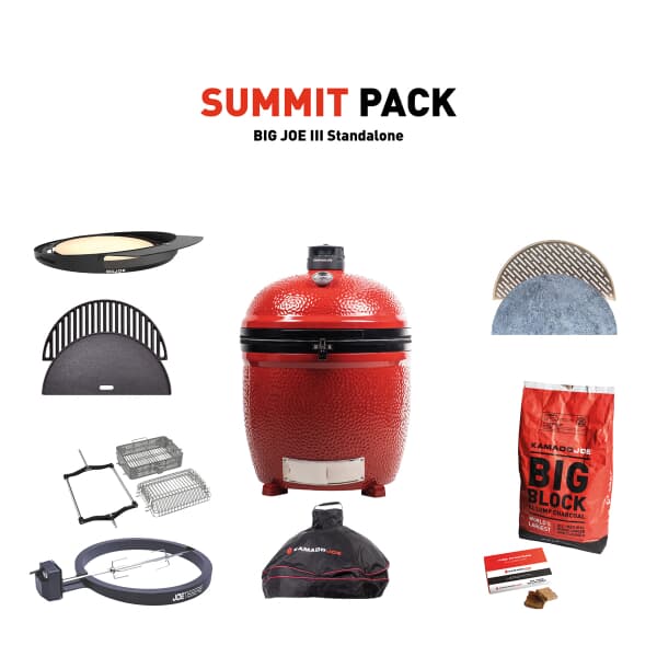 Kamado Joe Big Joe III Stand-Alone with Summit Pack