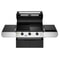 BeefEater Discovery 1200E Series 3 Burner And Side Burner Trolley Gas BBQ 3