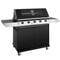 BeefEater Discovery 1200E Series 5 Burner And Side Burner Trolley Gas BBQ 1