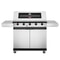 BeefEater Discovery 1200S Series 5 Burner And Side Burner Trolley Gas BBQ 2