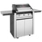 BeefEater Discovery 1600S Series 3 Burner And Side Burner Trolley Gas BBQ 1