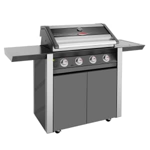 BeefEater Discovery 1600E Series 4 Burner And Side Burner Trolley Gas BBQ