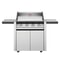 BeefEater Discovery 1600S Series 4 Burner And Side Burner Trolley Gas BBQ 2