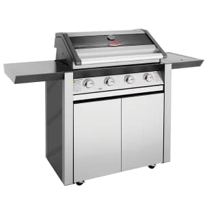 BeefEater Discovery 1600S Series 4 Burner And Side Burner Trolley Gas BBQ