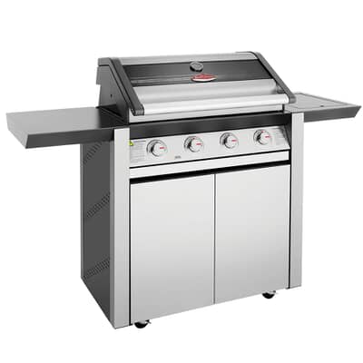 BeefEater Discovery 1600S Series 4 Burner And Side Burner Trolley Gas BBQ