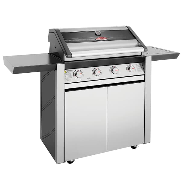 BeefEater Discovery 1600S Series 4 Burner And Side Burner Trolley Gas BBQ