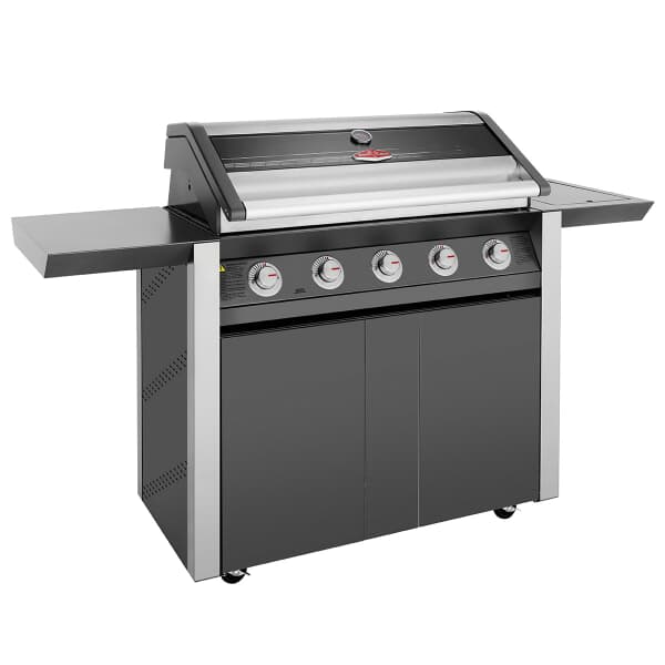 BeefEater Discovery 1600E Series 5 Burner And Side Burner Trolley Gas BBQ