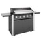 BeefEater Discovery 1600E Series 5 Burner And Side Burner Trolley Gas BBQ 1