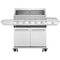 BeefEater Signature 7000 Series Classic 5 Burner And Side Burner Trolley Gas BBQ 2