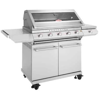 BeefEater Signature 7000 Series Classic 5 Burner And Side Burner Trolley Gas BBQ