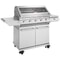 BeefEater Signature 7000 Series Classic 5 Burner And Side Burner Trolley Gas BBQ 1