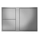 BeefEater Outdoor Kitchen Single Cupboard Door with 2 Drawers Stainless Steel