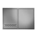 BeefEater Outdoor Kitchen Single Cupboard Door and Propane Tank Drawer Stainless Steel