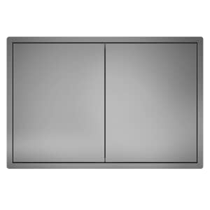 BeefEater Outdoor Kitchen Double Cupboard Door Stainless Steel