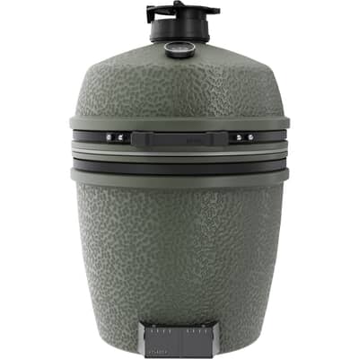 BSTRD. Pro Large Kamado BBQ Alpine Green Solo Standalone