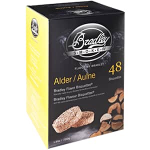 Bradley Smoker Flavour Bisquettes 48 Pack - Alder