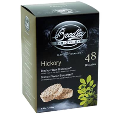 Bradley Smoker Flavour Bisquettes 48 Pack - Hickory