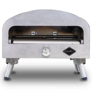 Casa Mia Bravo 16 Inch Gas Pizza Oven Black