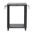 Cozze Single Kitchen Unit with Pullout Shelf Black 60 x 60 x 83.5cm