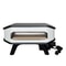 Cozze 13 Inch Electric Pizza Oven with Pizza Stone and Door White 2