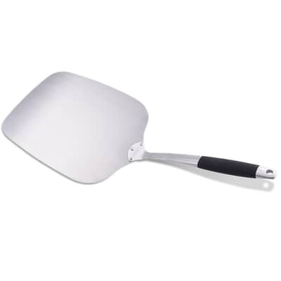 Cozze Stainless Steel Pizza Paddle with Holes - Small