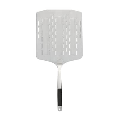 Cozze Stainless Steel Pizza Paddle with Holes - Large